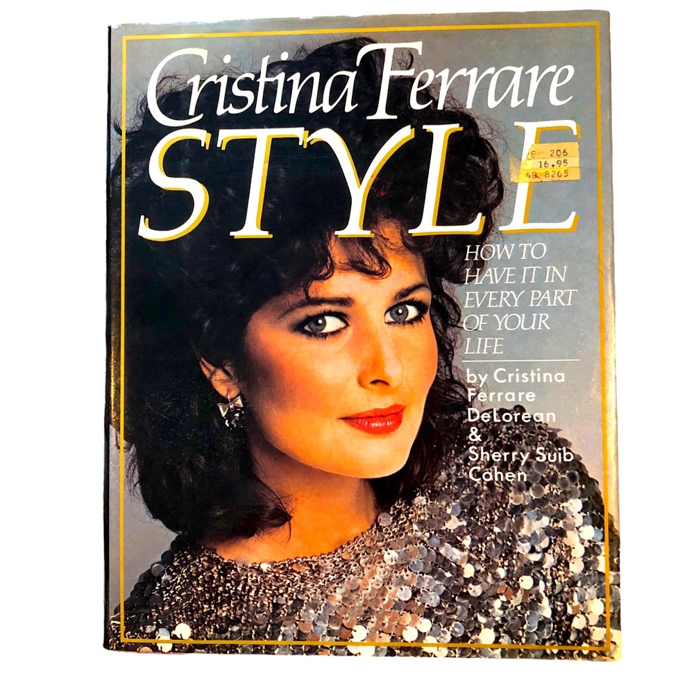 DELOREAN WIDOW, CHRISTINA FERRARE “STYLE” 1st Edition 1984 EUC Rare HTF